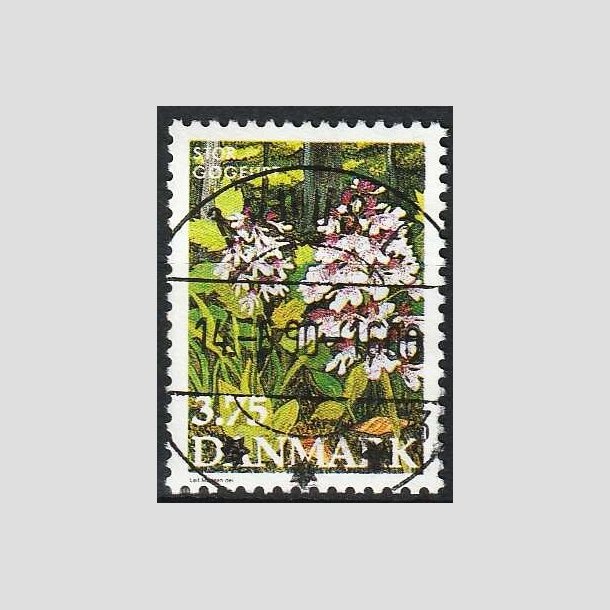 FRIMRKER DANMARK | 1990 - AFA 972 - Dansk flora - 3,75 Kr. flerfarvet - Pragt Stemplet 