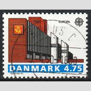 FRIMRKER DANMARK | 1990 - AFA 965 - Europamrker - 4,75 Kr. flerfarvet - Lux Stemplet