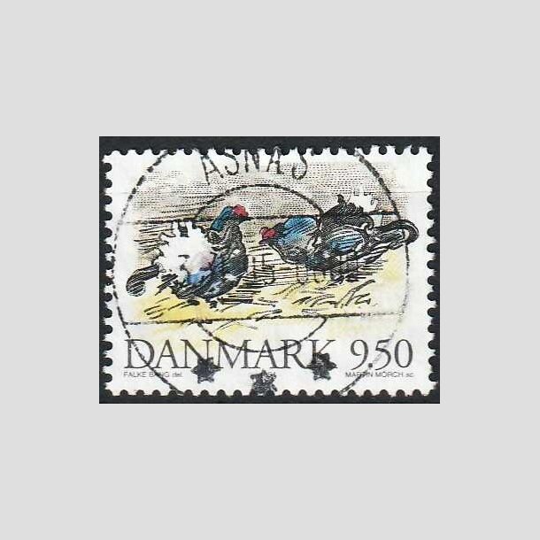 FRIMRKER DANMARK | 1994 - AFA 1079 - Truede danske dyr - 9,50 Kr. Urfugl - Pragt Stemplet