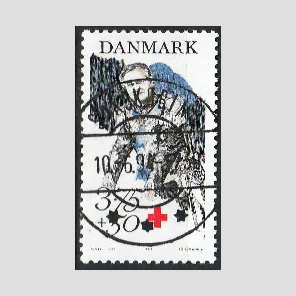 FRIMRKER DANMARK | 1994 - AFA 1069 - Prins Henrik 60 r. - 3,75 Kr. + 50 re - Pragt Stemplet