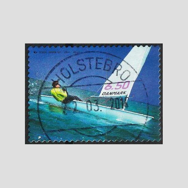 FRIMRKER DANMARK | 2014 - AFA 1778 - Norden ved havet III - 6,50 Kr. flerfarvet - Pragt Stemplet