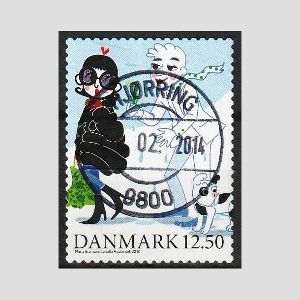 FRIMRKER DANMARK | 2010 - AFA 1639 - Vintereventyr - 12,50 Kr. flerfarvet - Pragt Stemplet