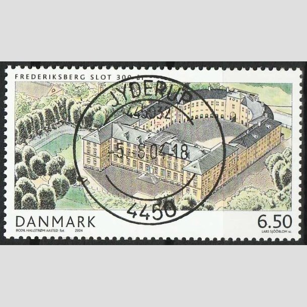 FRIMRKER DANMARK | 2004 - AFA 1393 - Frederiksberg Slot - 6,50 Kr. - Pragt Stemplet Jyderup