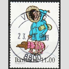 FRIM�RKER DANMARK | 2011 - AFA 1684 - Vintereventyr - 11,00 Kr. - Pragt Stemplet Viborg