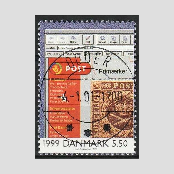 FRIMRKER DANMARK | 2000 - AFA 1269 - 1900-tallet. Serie 4. - 5,50 Kr. - Lux Stemplet Odder