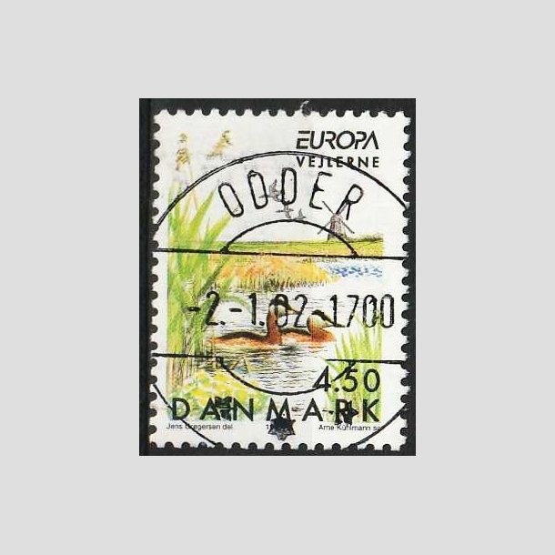 FRIMRKER DANMARK | 1999 - AFA 1209 - Naturreservater - 4,50 Kr. Vejlerne - Pragt Stemplet