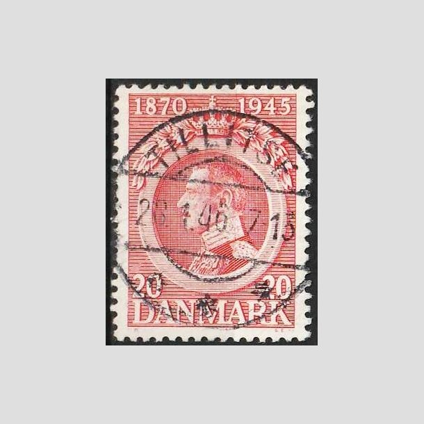 FRIMRKER DANMARK | 1945 - AFA 291 - Chr. X 75 r 20 re rd - Pragt Stemplet 