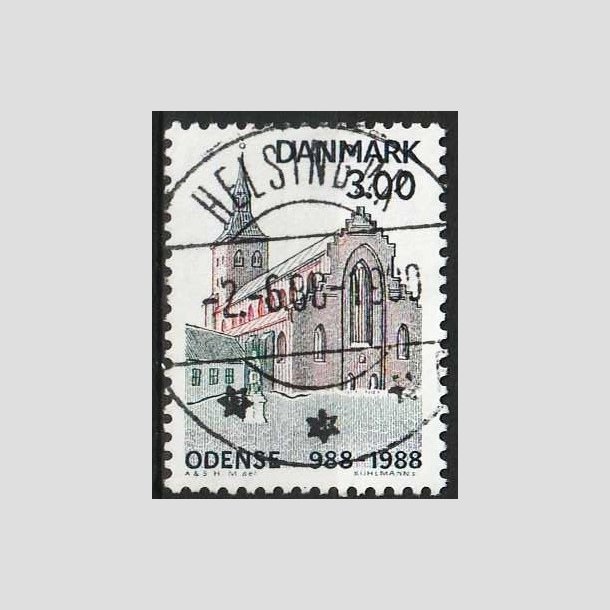 FRIMRKER DANMARK | 1988 - AFA 906 - Odense By 1000 r. - 3,00 Kr. - Lux Stemplet Helsingr