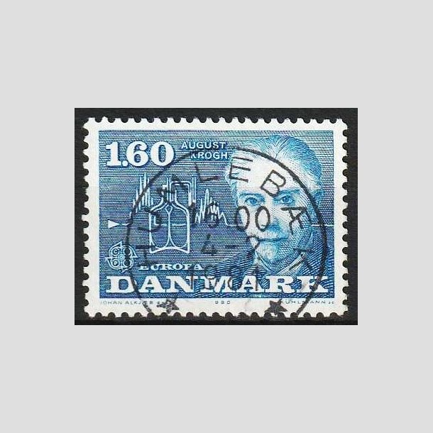 FRIMRKER DANMARK | 1980 - AFA 696 - Europamrker - 1,60 Kr. bl - Pragt Stemplet