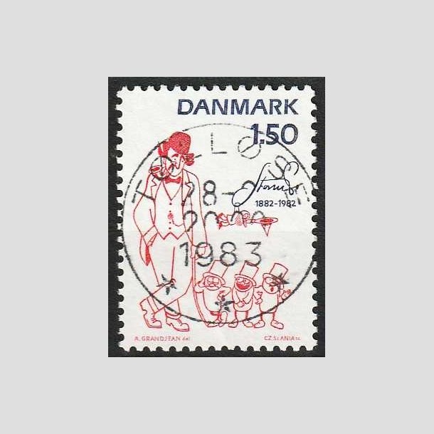 FRIMRKER DANMARK | 1982 - AFA 761 - Storm P. - 1,50 Kr. rd/bl - Pragt Stemplet Tllse