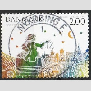 FRIM�RKER DANMARK | 2012 - AFA 1710 - H.C. Andersens eventyr - 2,00 Kr. flerfarvet - Pragt Stemplet