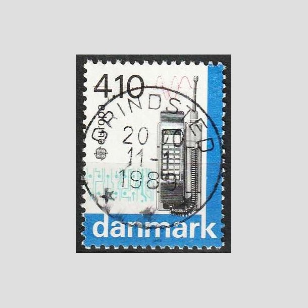 FRIMRKER DANMARK | 1988 - AFA 912 - Europamrker - 4,10 Kr. flerfarvet - Pragt Stemplet Grindsted