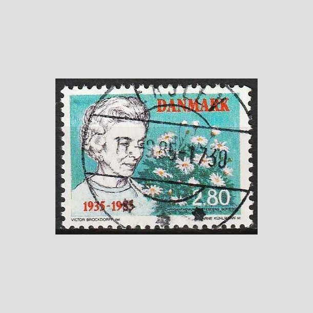 FRIMRKER DANMARK | 1985 - AFA 832 - Dronning Ingrid 50 ret - 2,80 Kr. - Pragt Stemplet Erslev