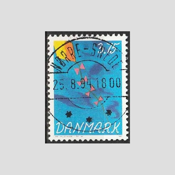 FRIMRKER DANMARK | 1994 - AFA 1074 - Brnefrimrker - 3,75 Kr. flerfarvet - Pragt Stemplet