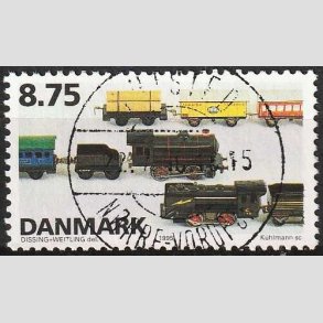 FRIM�RKER DANMARK | 1995 - AFA 1105 - Dansk leget�j - 8,75 Kr. flerfarvet - Pragt Stemplet