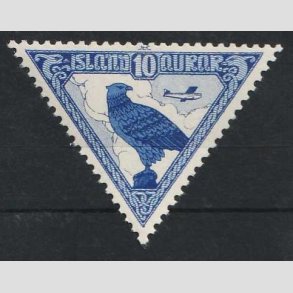 FRIMRKER ISLAND | 1930 - AFA 140 - Alting 1000 rs jubilum - 10 aur luftpost - Ubrugt