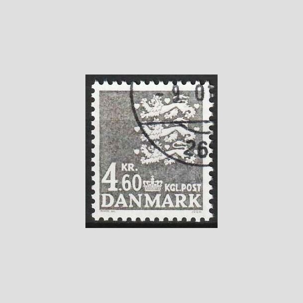 FRIMRKER DANMARK | 1988 - AFA 899 - Rigsvben - 4,60 Kr. gr - Flot hjrnestemplet