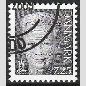 FRIMRKER DANMARK | 2006 - AFA 1488 - Dronning Margrethe II - 7,25 gr - Flot hjrnestemplet