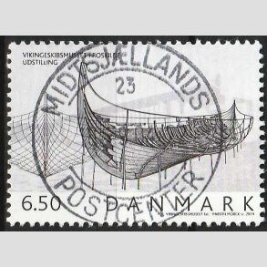 FRIM�RKER DANMARK | 2004 - AFA 1402 - Vikingeskibsmuseet - 6,50 Kr. Udstilling - Pragt Stemplet