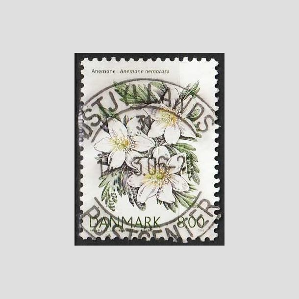 FRIMRKER DANMARK | 2006 - AFA 1458 - Forrsblomster - 8,00 Kr. anemone - Pragt Stemplet