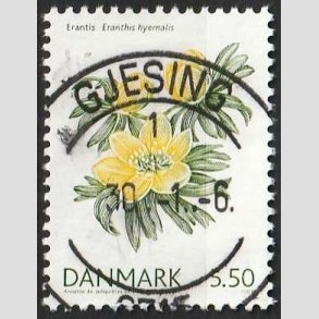 FRIM�RKER DANMARK | 2006 - AFA 1456 - For�rsblomster - 5,50 Kr. Erantis - Pragt Stemplet