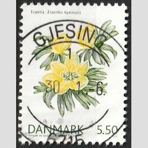 FRIM�RKER DANMARK | 2006 - AFA 1456 - For�rsblomster - 5,50 Kr. Erantis - Pragt Stemplet