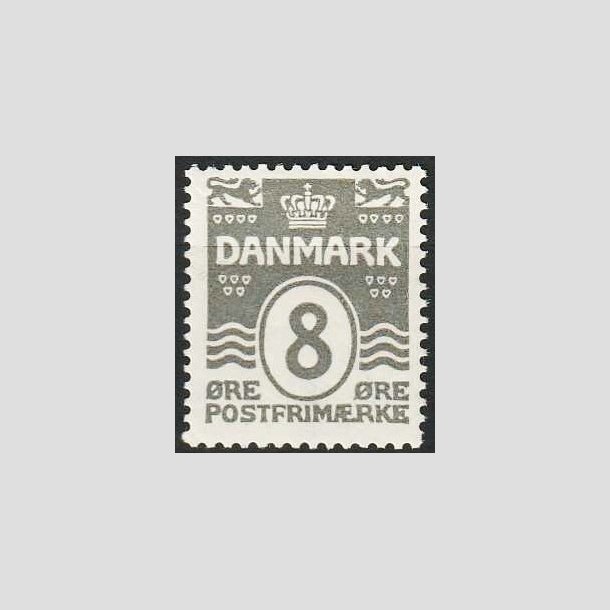 FRIMRKER DANMARK | 1921-22 - AFA 123 - Blgelinie 8 re gr - Ubrugt