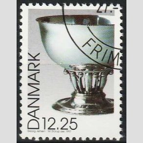 FRIM�RKER DANMARK | 1997 - AFA 1163 - Dansk design - 12,25 Kr. - P�nt hj�rnestemplet