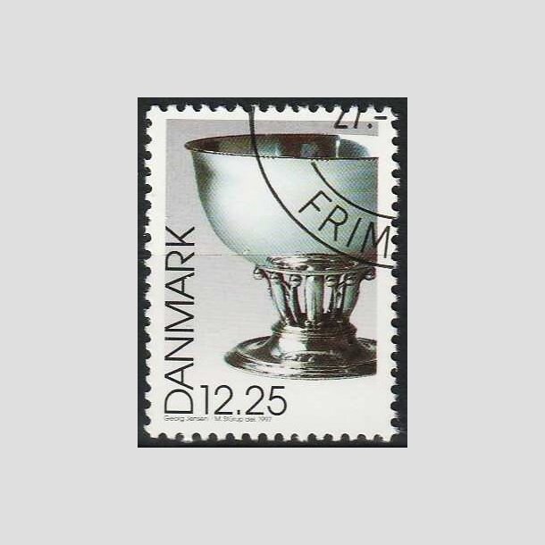 FRIMRKER DANMARK | 1997 - AFA 1163 - Dansk design - 12,25 Kr. - Pnt hjrnestemplet