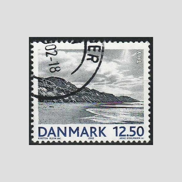 FRIMRKER DANMARK | 2002 - AFA 1318 - Landskabsbilleder - 12,50 Kr. Thy - Hjrne Stemplet