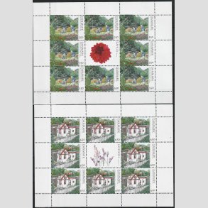 FRIM�RKER DANMARK | 2008 - AFA 1548,1549 (SM�ARK NR. 34 & 35) - Kolinihaver - Postfrisk