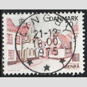 FRIM�RKER DANMARK | 1975 - AFA 597 - S�nderjylland - 70 �re r�d/brun/sort - Pragt Stemplet