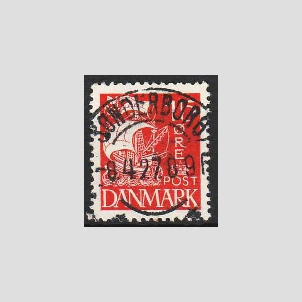 FRIMRKER DANMARK | 1927 - AFA 169 - Karavel 15 re rd - Lux Stemplet Snderborg