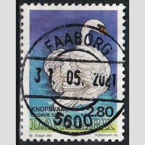 FRIMRKER DANMARK | 1986 - AFA 866 - Danske fugle - 2,80 Kr. flerfarvet - Pragt Stemplet 