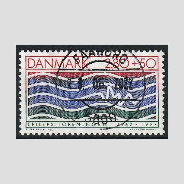 FRIMRKER DANMARK | 1987 - AFA 890 - Dansk Epilepsiforening - 2,80 Kr. + 50 re - Pragt Stemplet