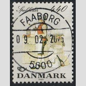 FRIM�RKER DANMARK | 1989 - AFA 937 - Folkedragter - 4,40 Kr. flerfarvet - Pragt Stemplet