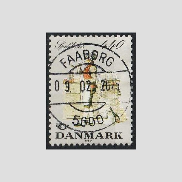 FRIMRKER DANMARK | 1989 - AFA 937 - Folkedragter - 4,40 Kr. flerfarvet - Pragt Stemplet