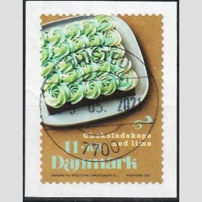 FRIM�RKER DANMARK | 2021 - AFA 2023 - Kager - 11,00 kr. flerfarvet - Lux Stemplet 