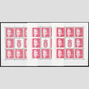 FRIM�RKER DANMARK | 2004-08 - AFA 1374 mv. (SM�ARK NR. 15+24+32) - Dronning Margrethe - Postfrisk