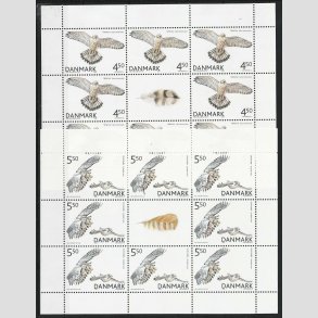 FRIM�RKER DANMARK | 2004 - AFA 1409,1410 (SM�ARK NR. 18 & 19) - Postfrisk