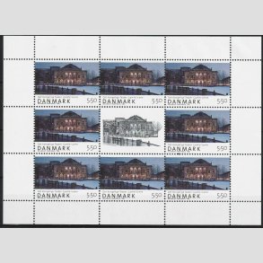 FRIM�RKER DANMARK | 2008 - AFA 1526 (SM�ARK NR. 33) - Den danske nationalscene - Postfrisk