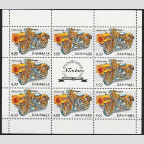 FRIM�RKER DANMARK | 2002 - AFA 1321 (SM�ARK NR. 6) - Postk�ret�jer, Nimbus. - Postfrisk