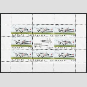 FRIM�RKER DANMARK | 2006 - AFA 1480 (SM�ARK NR. 28) - Ellehammers f�rste flyvning - Postfrisk