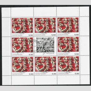 FRIM�RKER DANMARK | 2009 - AFA 1589 (SM�ARK NR. 39) - Frim�rkekunst - P�nt stemplet