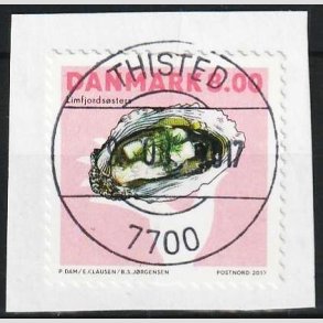 FRIM�RKER DANMARK | 2017 - AFA 1890 - Skaldyr - 8,00 kr. flerfarvet - Pragt Stemplet