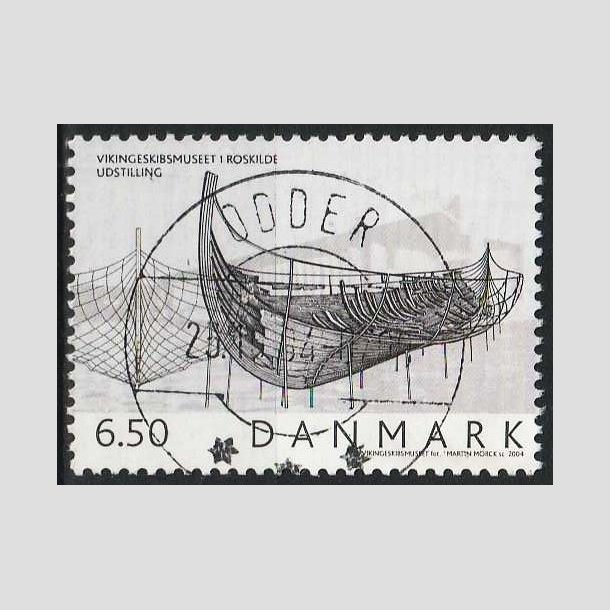 FRIMRKER DANMARK | 2004 - AFA 1402 - Vikingeskibsmuseet - 6,50 Kr. Udstilling - Pragt Stemplet