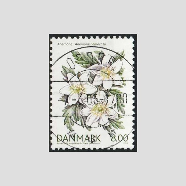 FRIMRKER DANMARK | 2006 - AFA 1458 - Forrsblomster - 8,00 Kr. Anemone - Pragt Stemplet