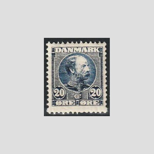 FRIMRKER DANMARK | 1904-05 - AFA 48 - Chr. IX 20 re bl - Postfrisk