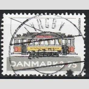 FRIM�RKER DANMARK | 1994 - AFA 1070 - Sporvogne - 3,75 Kr. flerfarvet - Pragt Stemplet