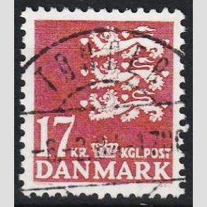 FRIMRKER DANMARK | 1984 - AFA 795 - Rigsvben 17 Kr. matrd - Pragt Stemplet Tnder